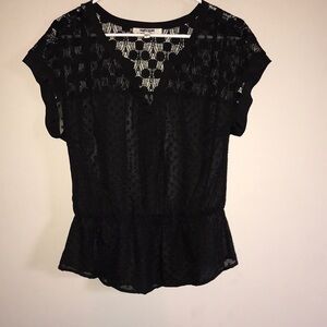 Daniel Rainn Sheer Blouse Size S